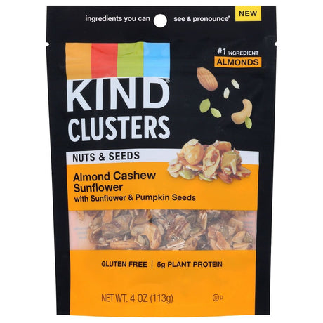 KIND: Snack Almn Cashew Snflwr, 4 oz - #tag1# - #tag2#