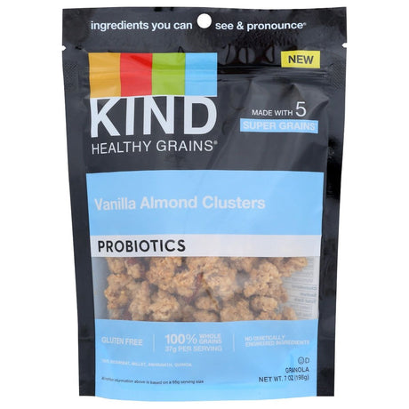 KIND: Vanilla Almond Probiotic Clusters, 7 oz - #tag1# - #tag2#