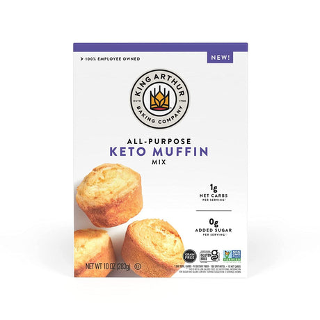 KING ARTHUR: All Purpose Keto Muffin Mix, 10 oz - #tag1# - #tag2#