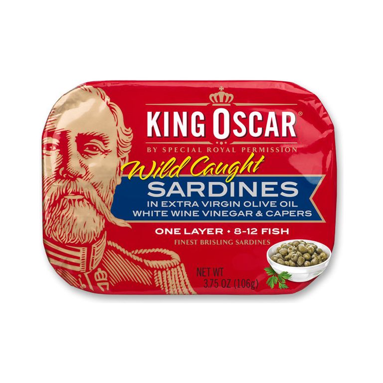 KING OSCAR: Sardines Olv Oil Vnegar, 3.75 oz - #tag1# - #tag2#