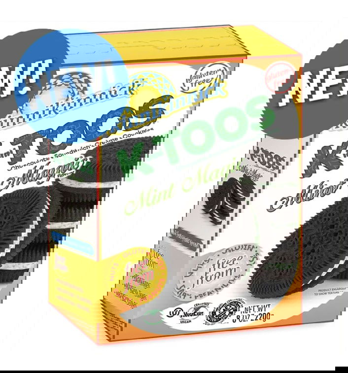 KINNIKINNICK: Cookies Mint Sndwch Creme, 8 oz - #tag1# - #tag2#