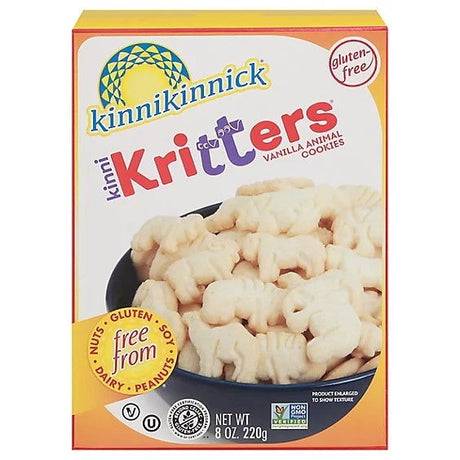 KINNIKINNICK: Gluten Free KinniKritters Animal Cookies, 8 oz - #tag1# - #tag2#