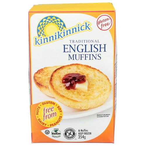 KINNIKINNICK: Traditional English Muffins, 12.5 oz - #tag1# - #tag2#