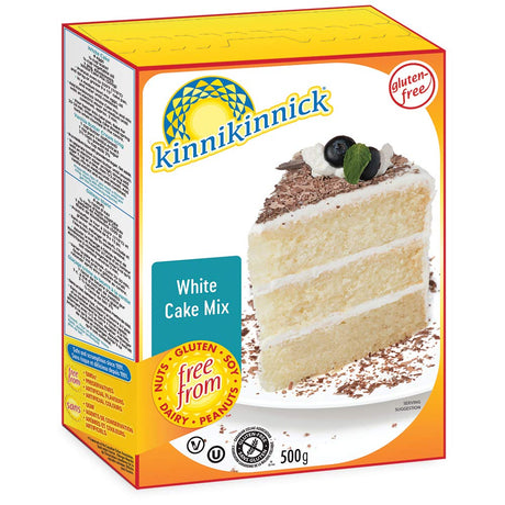KINNIKINNICK: White Cake Mix, 17.6 oz - #tag1# - #tag2#