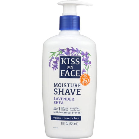 KISS MY FACE: Lavender Shea Moisture Shave, 11 oz - #tag1# - #tag2#