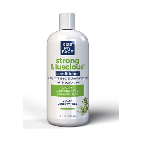 KISS MY FACE: Strong Luscious Conditioner, 12 oz - #tag1# - #tag2#