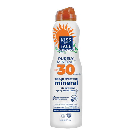 KISS MY FACE: Sunscreen Spry Spf30, 6 OZ - #tag1# - #tag2#