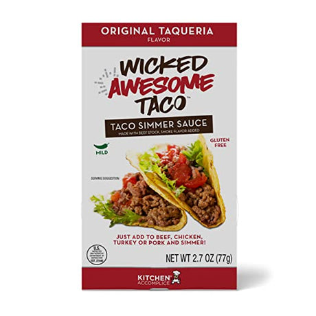 KITCHEN ACCOMPLICE: Sauce Simmr Taco Original, 2.7 oz - #tag1# - #tag2#