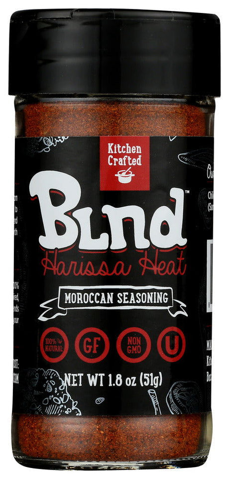 KITCHEN CRAFTED: Harissa Heat Blnd Moroccan Seasoning Blend, 1.8 oz - #tag1# - #tag2#
