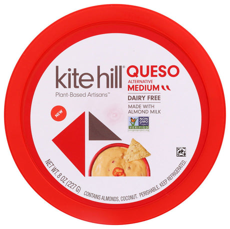 KITE HILL: Queso Dip Medium, 8 oz - #tag1# - #tag2#