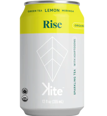 KITE: Moringa Lemon Rise Sparkling Adaptogenic Tea, 12 fo - #tag1# - #tag2#