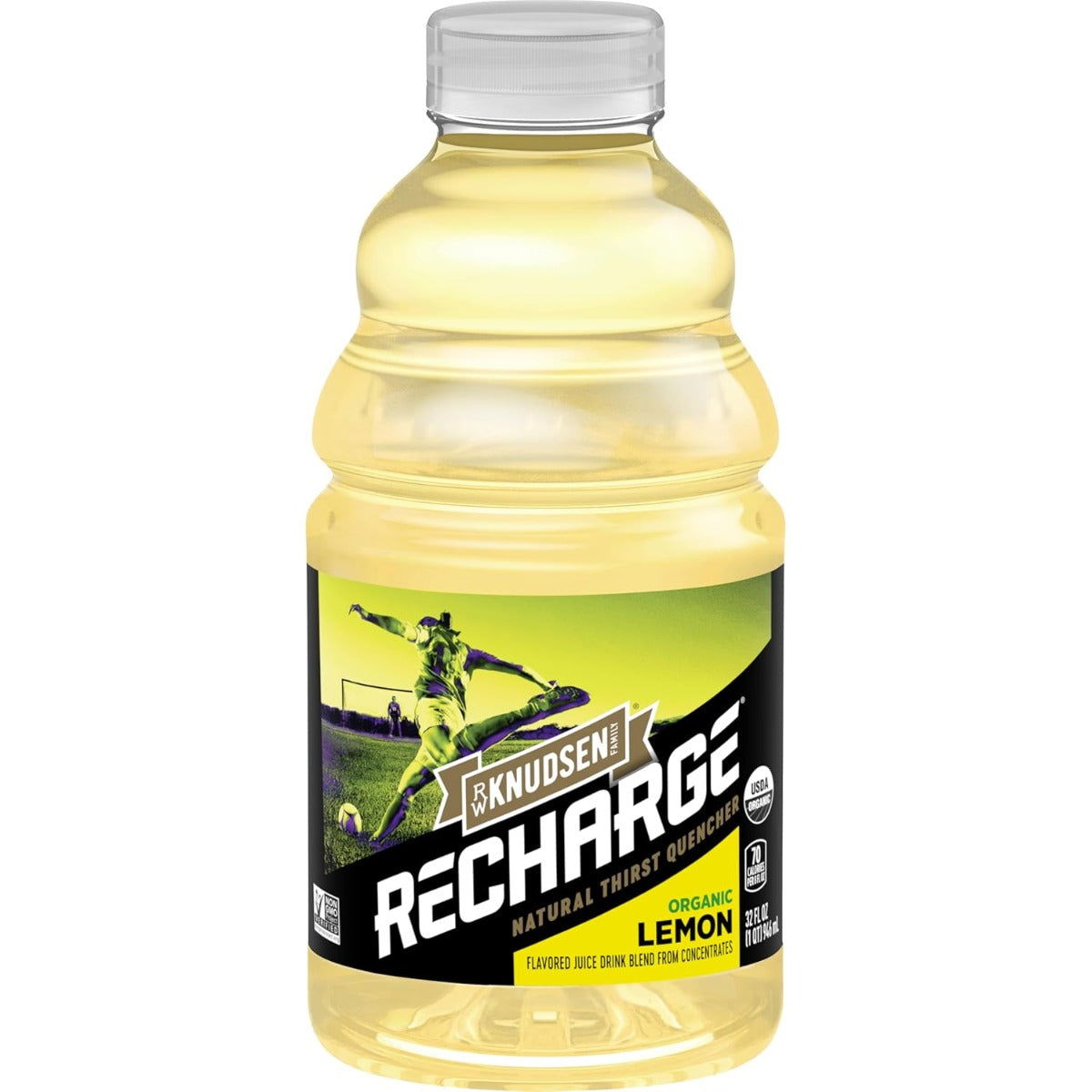 KNUDSEN: Juice Recharge Lemon Organic, 32 oz - #tag1# - #tag2#