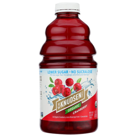 KNUDSEN: Organic Cranberry Low Sugar Juice, 48 fo - #tag1# - #tag2#