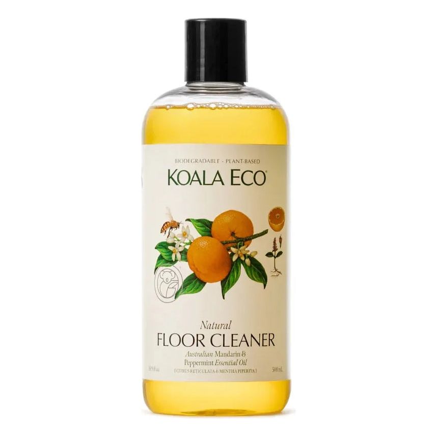 KOALA ECO: Mandarin & Peppermint Essential Oil Floor Cleaner, 16.9 fo - #tag1# - #tag2#