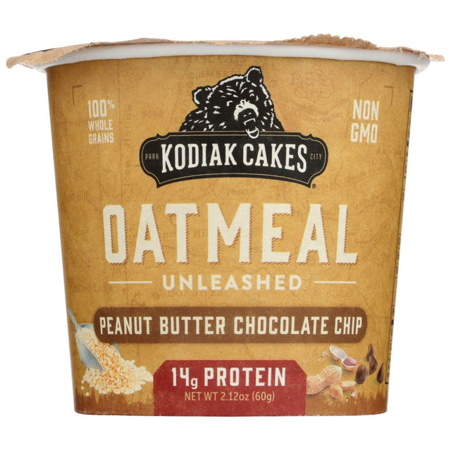 KODIAK: Peanut Butter Chocolate Chip Oatmeal Cups, 2.12 oz - Sunshine Co Op. - #tag1# - #tag2# - #tag3# - #tag4#