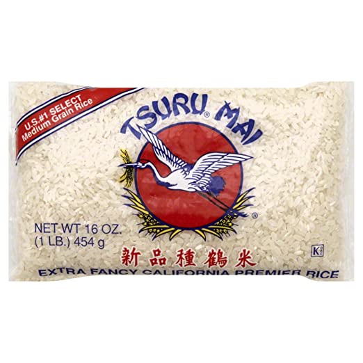 KOKUHO: Rice Tsurumai White Xfancy, 16 oz - #tag1# - #tag2#