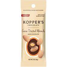 KOPPERS: Nuts Cocoa Dusted Almonds, 2 oz - #tag1# - #tag2#