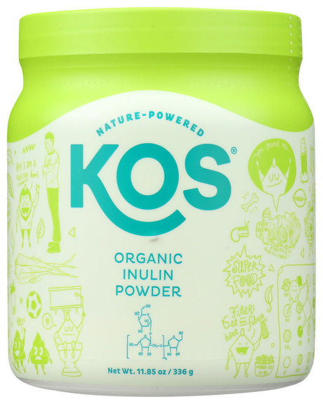 KOS: Organic Inulin Powder, 11.85 oz - #tag1# - #tag2#