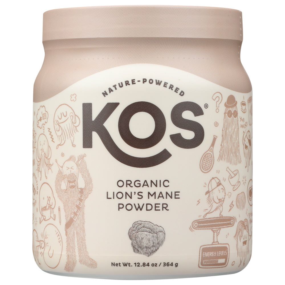 KOS: Organic Lions Mane Powder, 12.84 oz - #tag1# - #tag2#