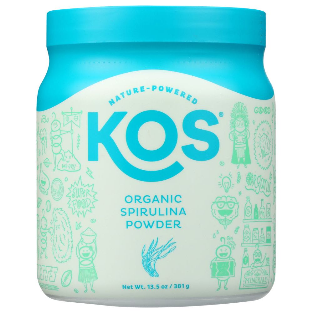KOS: Spirulina Powder, 13.5 oz - #tag1# - #tag2#