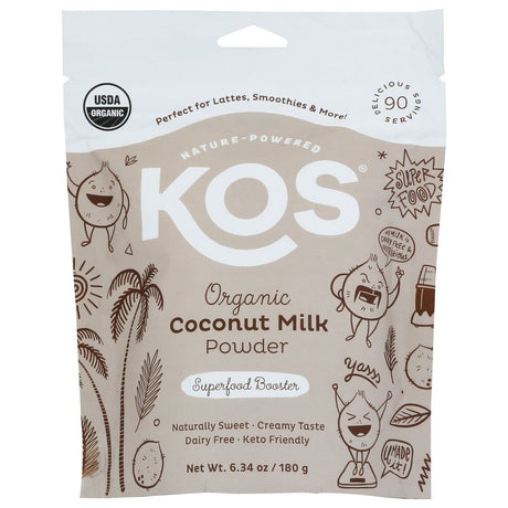 KOS: Superfood Ccnt Milk Pwdr, 6.3 OZ - #tag1# - #tag2#