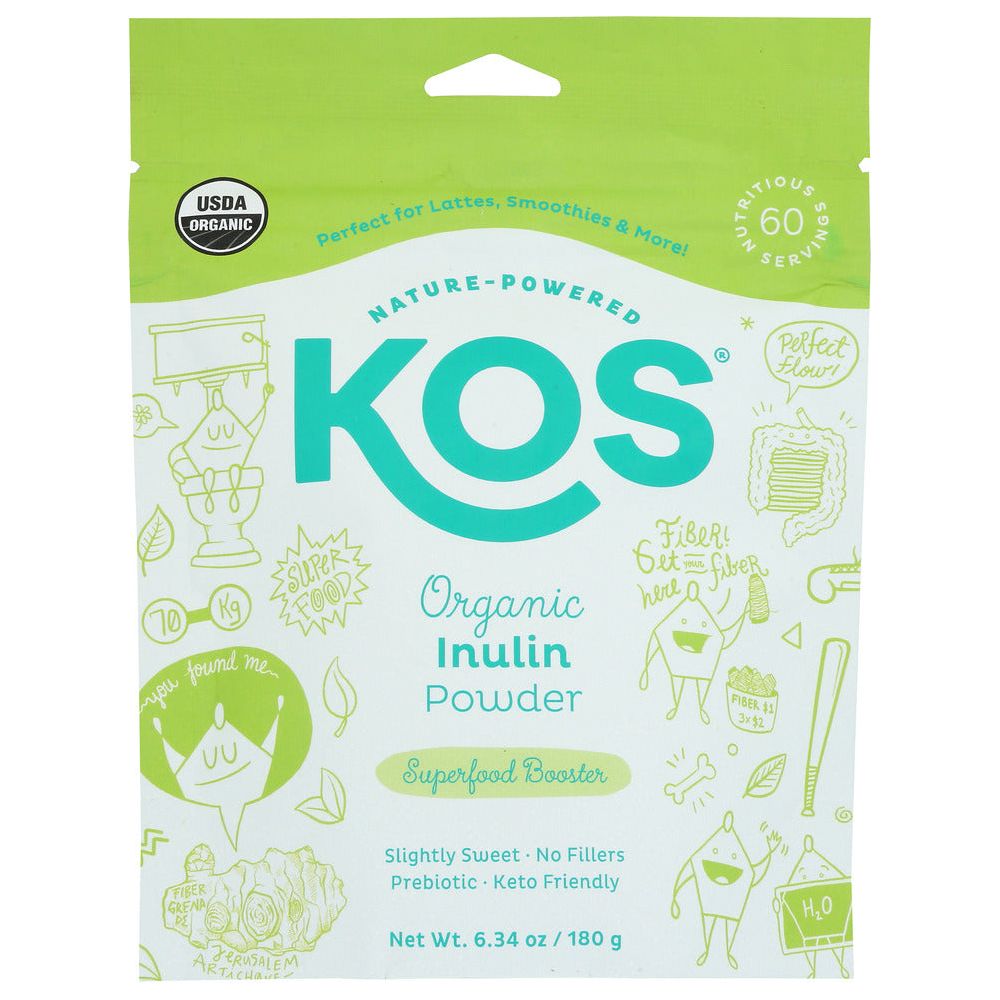 KOS: Superfood Inulin 3G Pwdr, 6.3 OZ - #tag1# - #tag2#