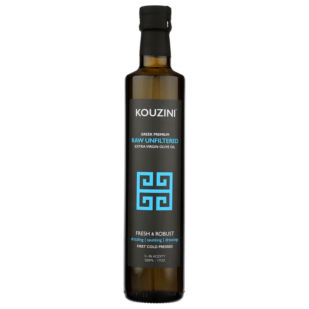 KOUZINI: Greek Raw Unfiltered Extra Virgin Olive Oil Ultra Premium, 16.9 fo - #tag1# - #tag2#