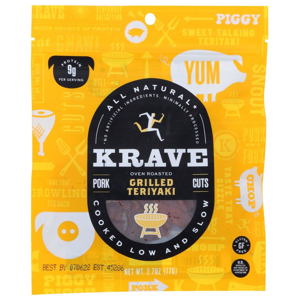 KRAVE: Grilled Teriyaki, 2.7 oz - Sunshine Co Op. - #tag1# - #tag2# - #tag3# - #tag4#