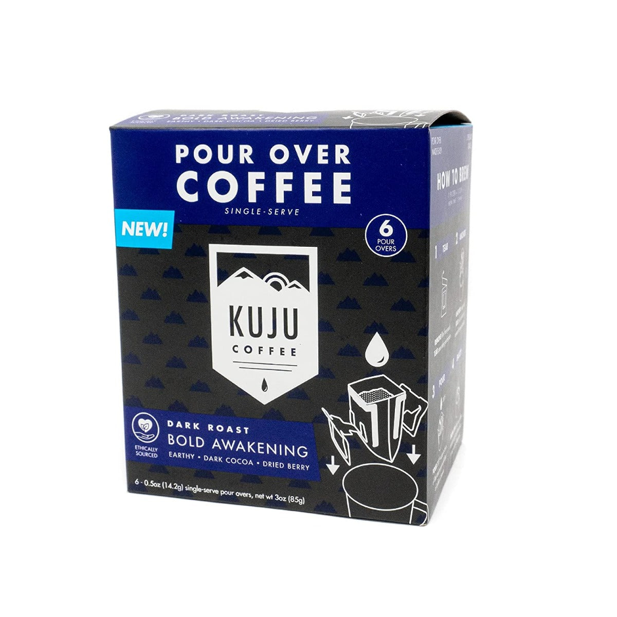 KUJU COFFEE: Dark Roast Blend Coffee, 6 ea - #tag1# - #tag2#