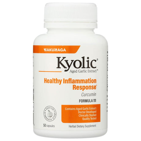 KYOLIC: Aged Garlic Extract Curcumin, 50 capsules - #tag1# - #tag2#