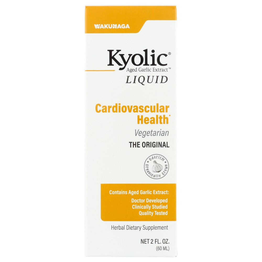 KYOLIC Aged Garlic Extract Vegetarian Liquid Plain, 2 oz - #tag1# - #tag2#