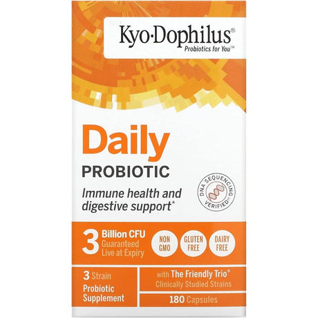 KYOLIC: Kyo-Dophilus Digestion & Immune Health, 180 Cp - #tag1# - #tag2#