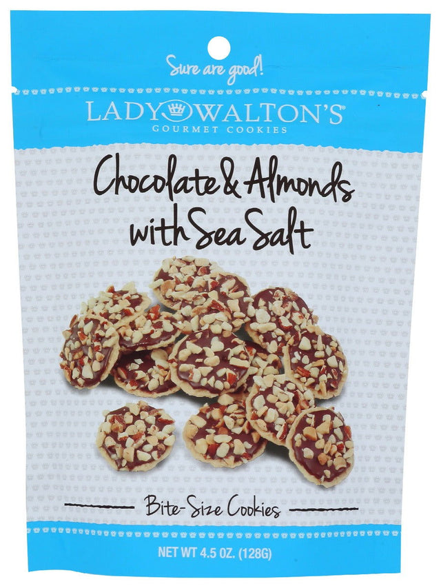 LADY WALTON: Wafer Chocolate Almond Ss, 4.5 oz - #tag1# - #tag2#