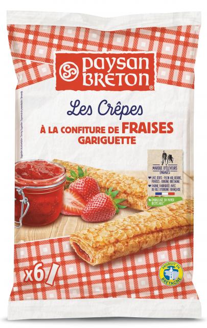 LAITA: Crepes Filled With Gariguette Strawberry Jam Bag Of 6, 180 gm - #tag1# - #tag2#