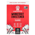 LAKANTO: Classic Monkfruit and Erythritol 2:1 Sweetener Packets White Sugar Replacement, 3.17 oz - Sunshine Co Op. - #tag1# - #tag2# - #tag3# - #tag4#
