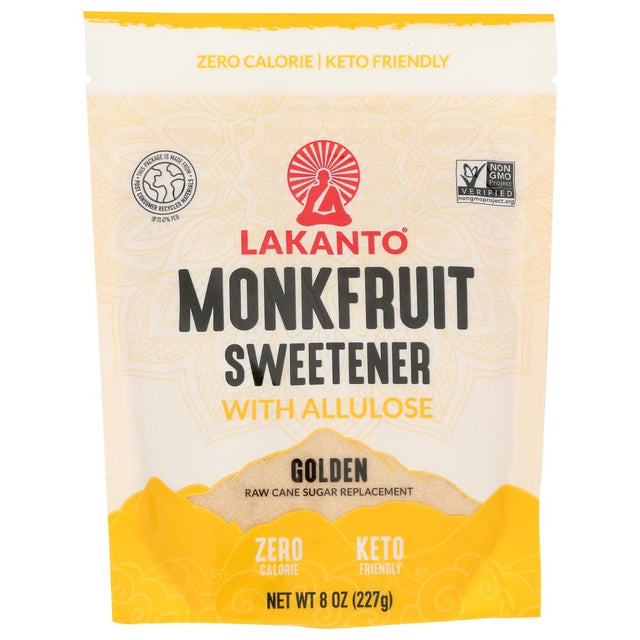 LAKANTO: Golden Monkfruit Sweetener With Allulose, 8 oz - #tag1# - #tag2#