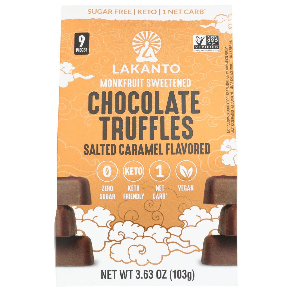LAKANTO: Truffles Chc Slt Crml Flv, 3.63 oz - #tag1# - #tag2#