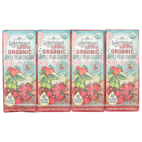 LAKEWOOD: Littles Organic Cherry Fusion Juice Boxes 8Ct, 54 fo - #tag1# - #tag2#