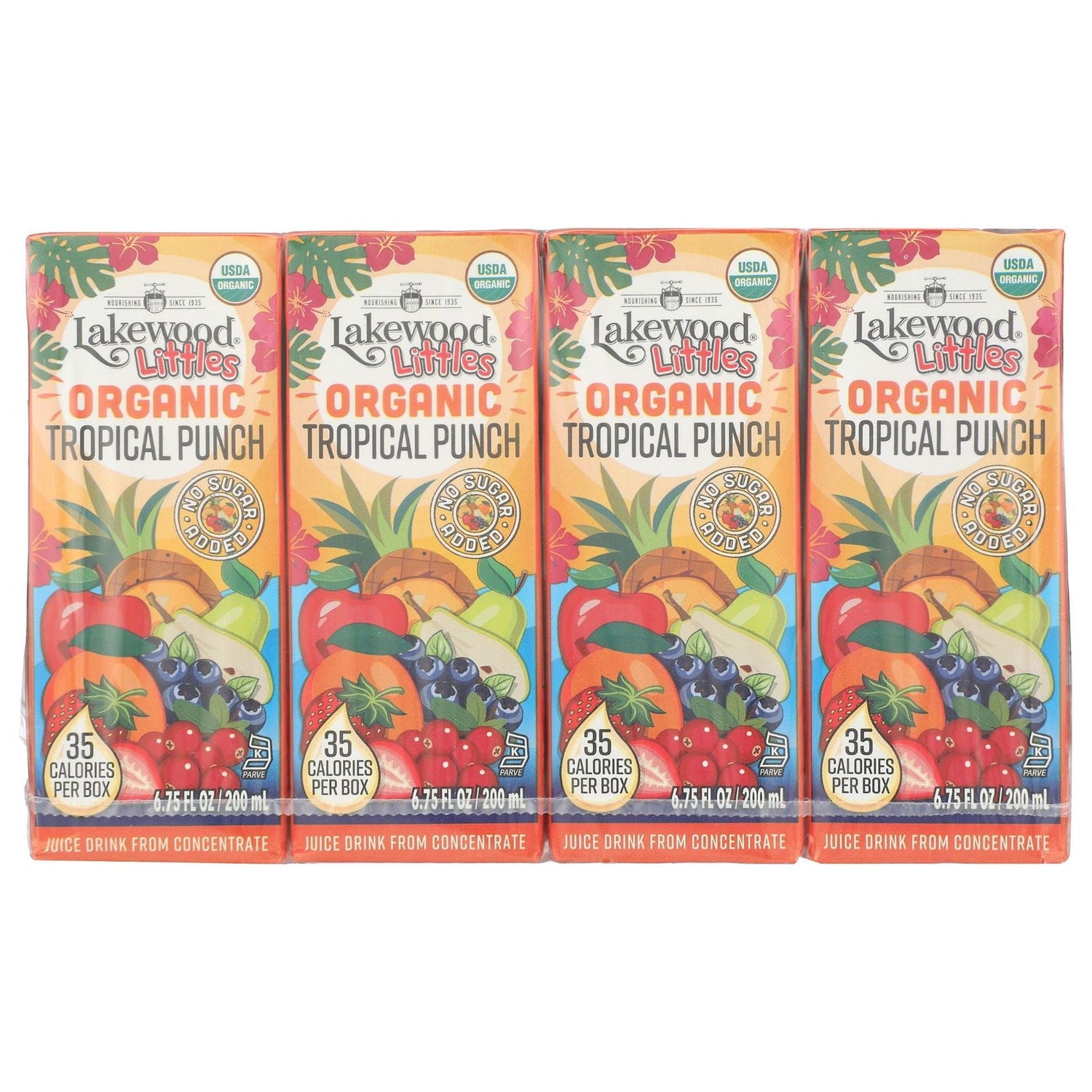 LAKEWOOD: Littles Organic Tropical Punch Juice Boxes 8Ct, 54 fo - #tag1# - #tag2#
