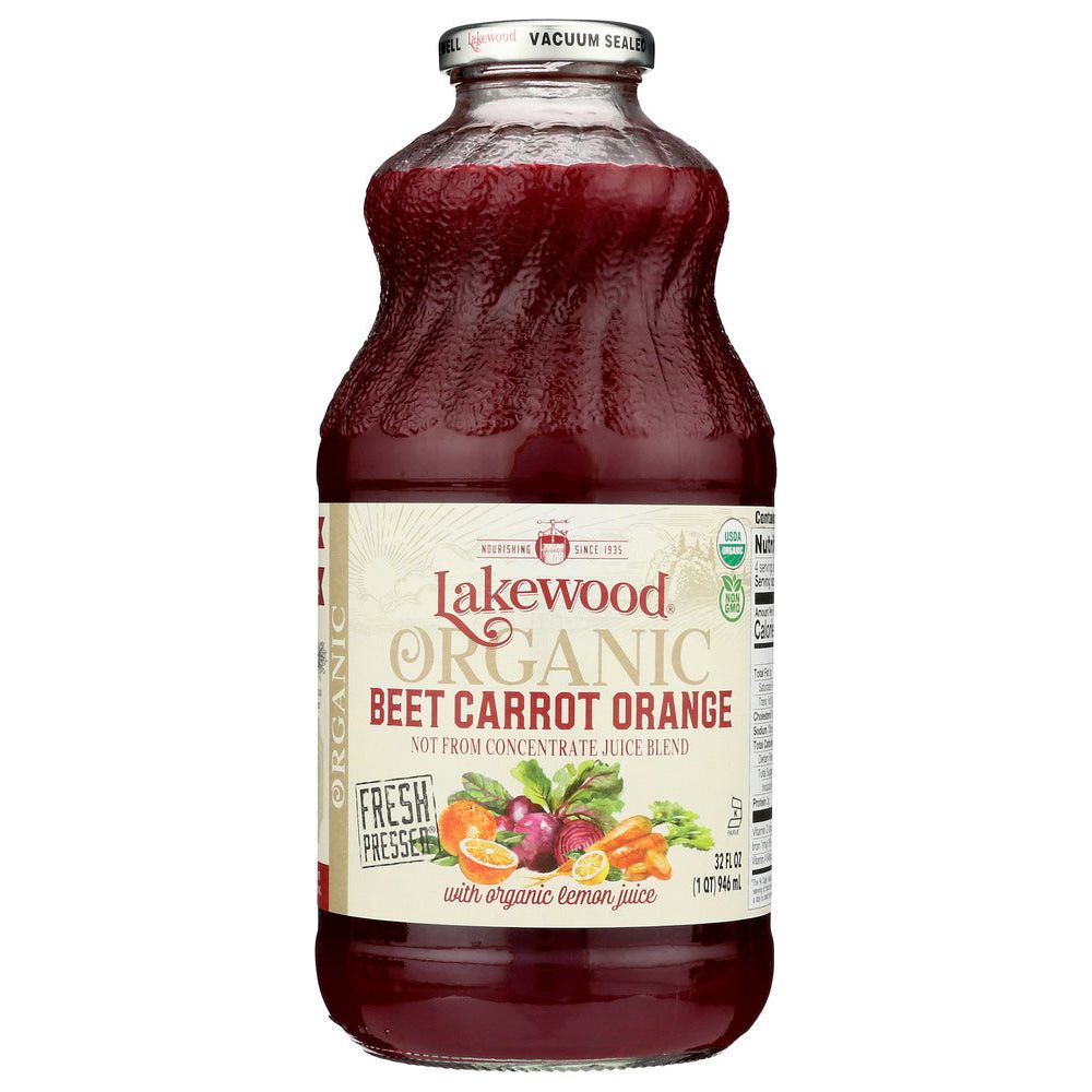 LAKEWOOD: Organic Beet Carrot Orange Juice, 32 fo - #tag1# - #tag2#