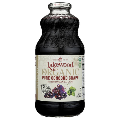 LAKEWOOD: Organic Concord Grape Juice, 32 fo - #tag1# - #tag2#