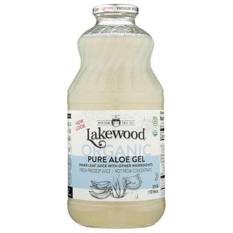 LAKEWOOD: Organic Pure Aloe Gel, 32 oz - #tag1# - #tag2#