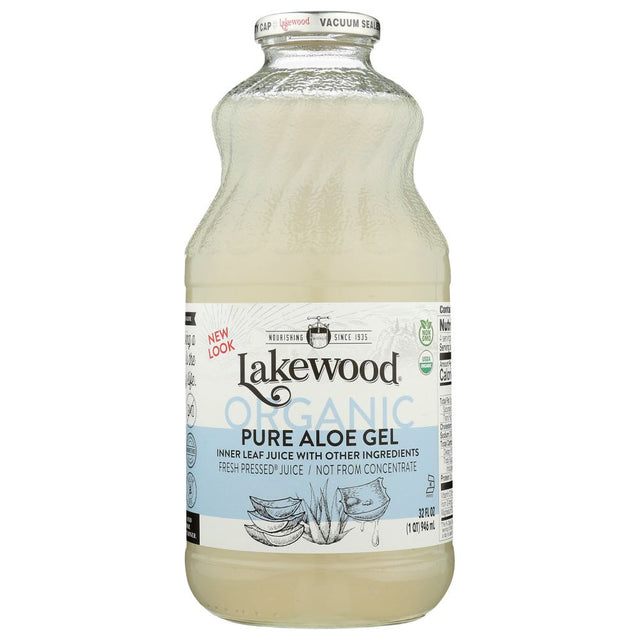 LAKEWOOD: Organic Pure Aloe Gel, 32 oz - #tag1# - #tag2#