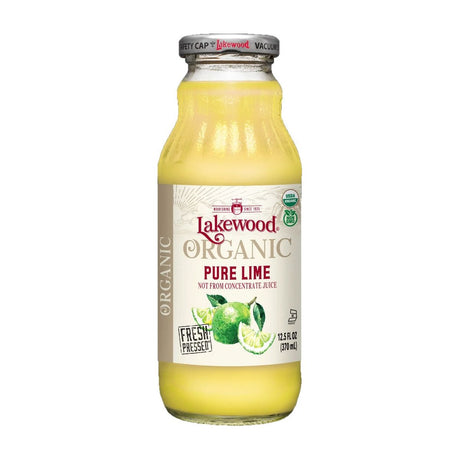 LAKEWOOD: Organic Pure Juice Lime, 12.5 oz - #tag1# - #tag2#