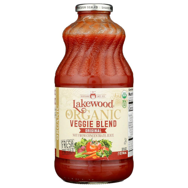 LAKEWOOD: Organic Super Veggie Juice Blend Original, 32 oz - #tag1# - #tag2#