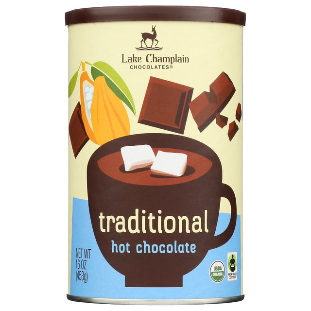 LAKE CHAMPLAIN CHOCOLATE: Hot Chocolate Traditional, 16 oz - #tag1# - #tag2#