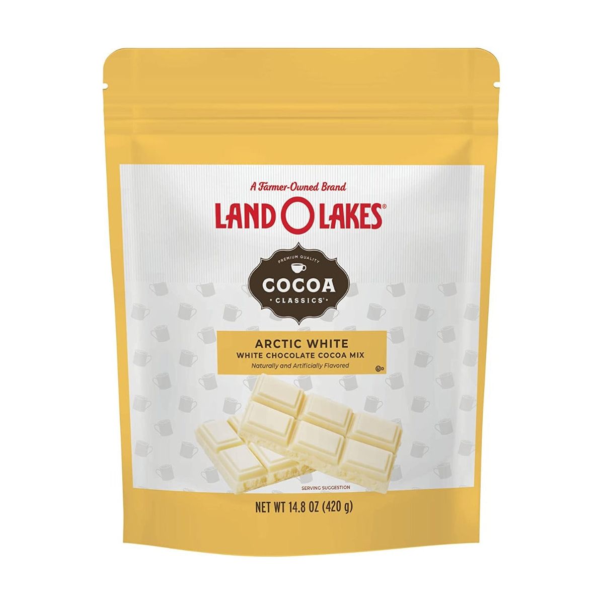 LAND O LAKES: Cocoa Artic White Pouch, 14.8 oz - #tag1# - #tag2#