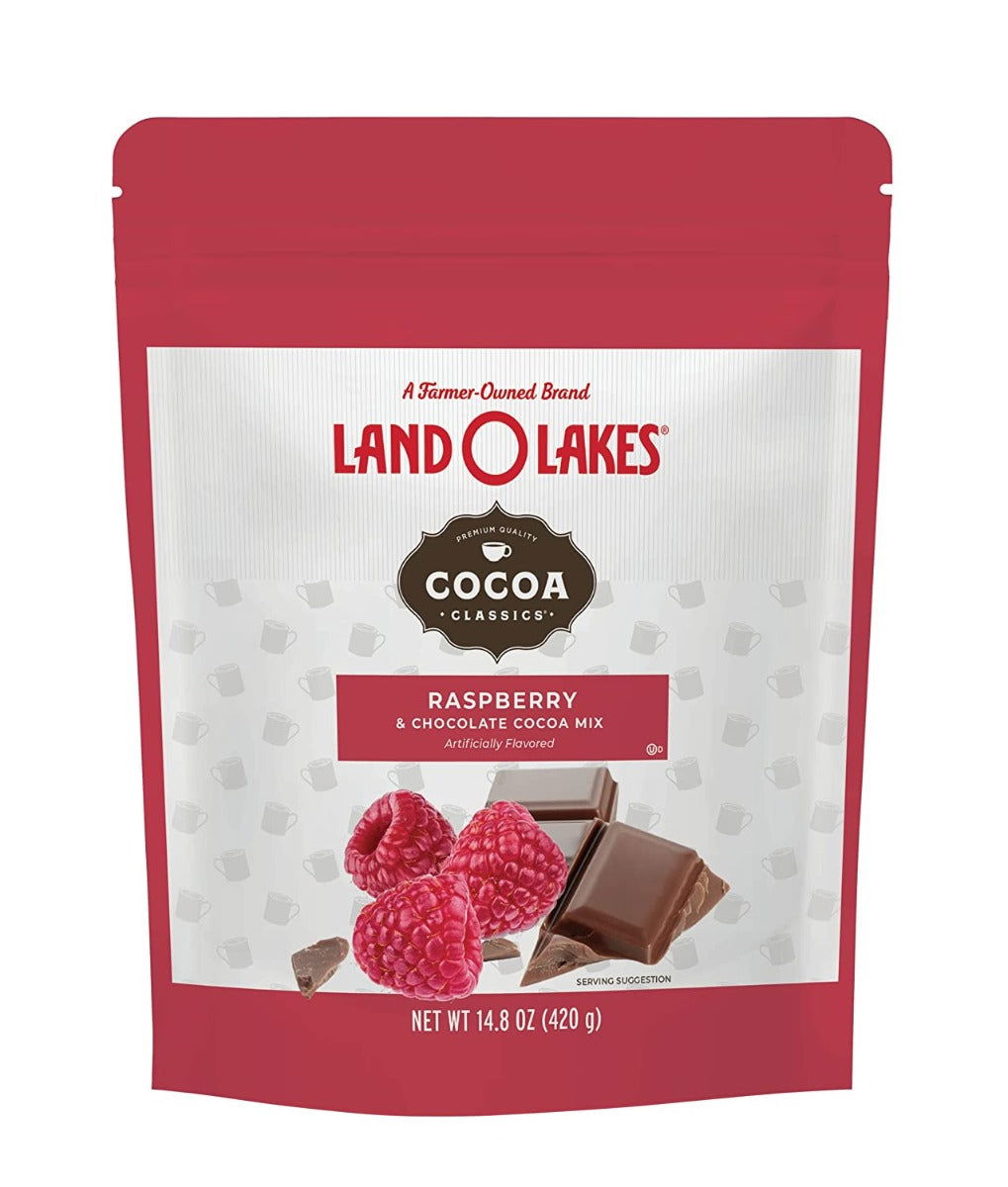 LAND O LAKES: Cocoa Rasp And Choc Pouch, 14.8 oz - #tag1# - #tag2#