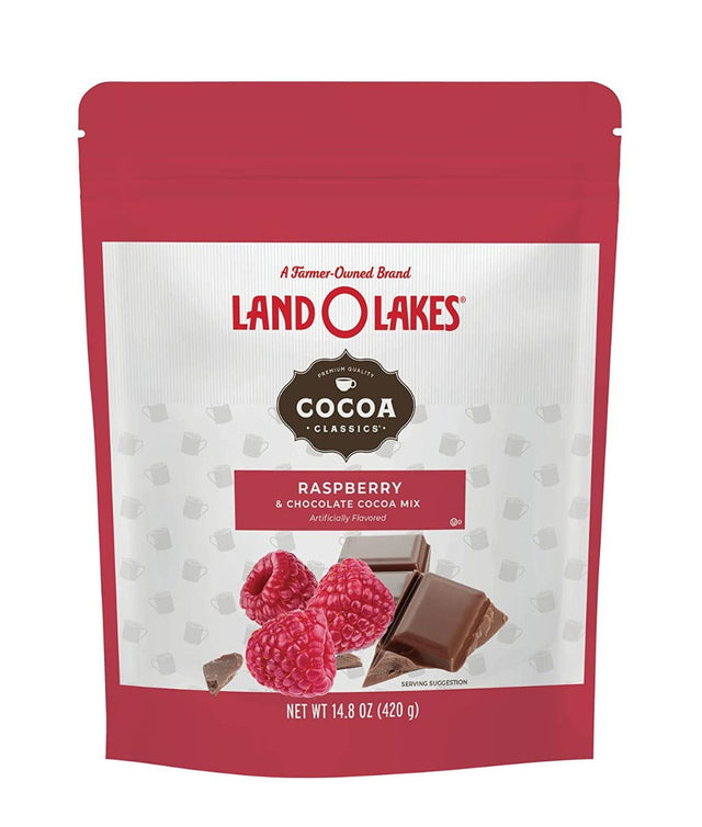 LAND O LAKES: Cocoa Rasp And Choc Pouch, 14.8 oz - #tag1# - #tag2#