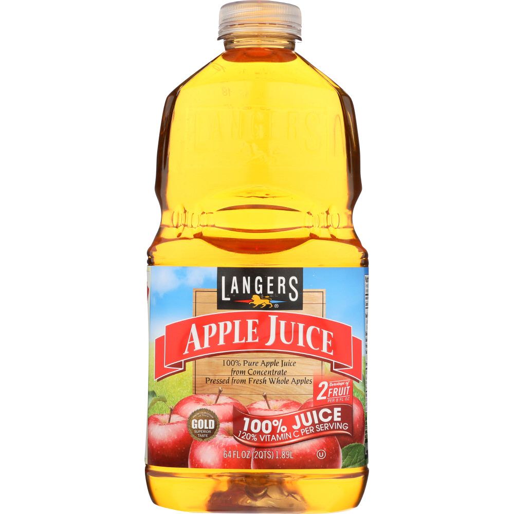 LANGERS: 100 Percent Apple Juice, 64 fo - #tag1# - #tag2#
